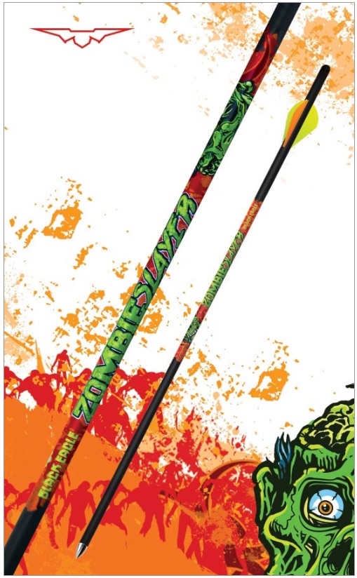 Factory Fletched Zombie Slayer Arrow .003 6 Pk
